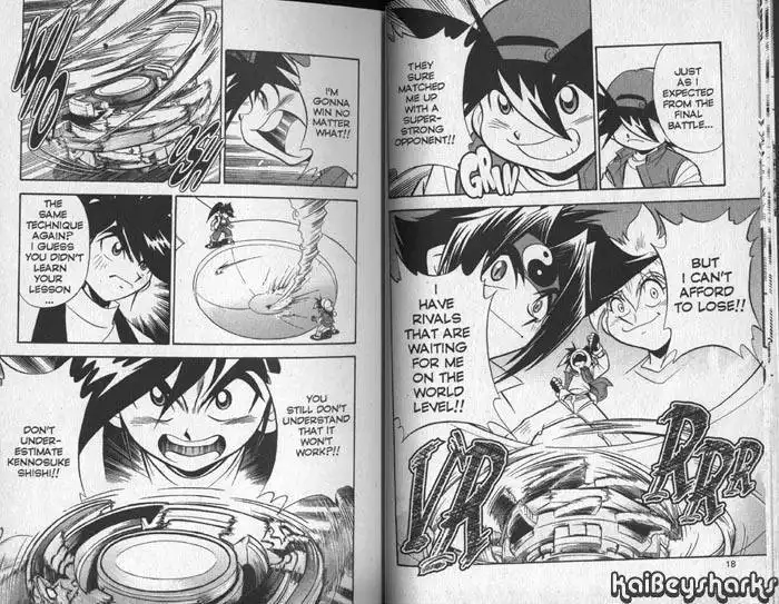 Bakuden Shoot Beyblade Chapter 10.1 9